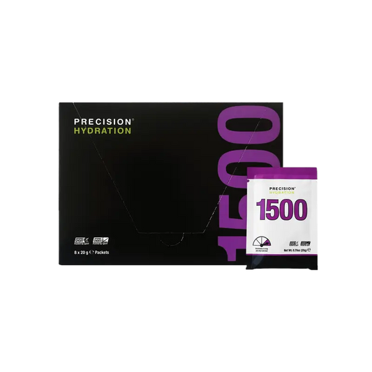 PRECISION(プレシジョン)PH 1500経口補水液ドリンクミックスパウダーの商品画像(箱+小袋)