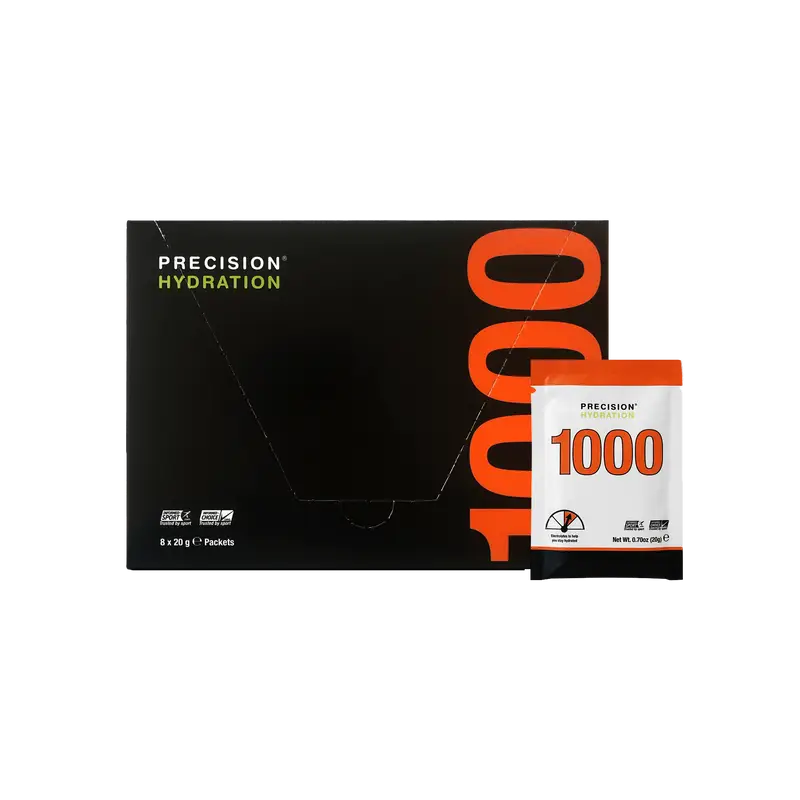 PRECISION（プレシジョン）PH 1000経口補水液ドリンクミックスパウダー商品画像（箱＋小袋）