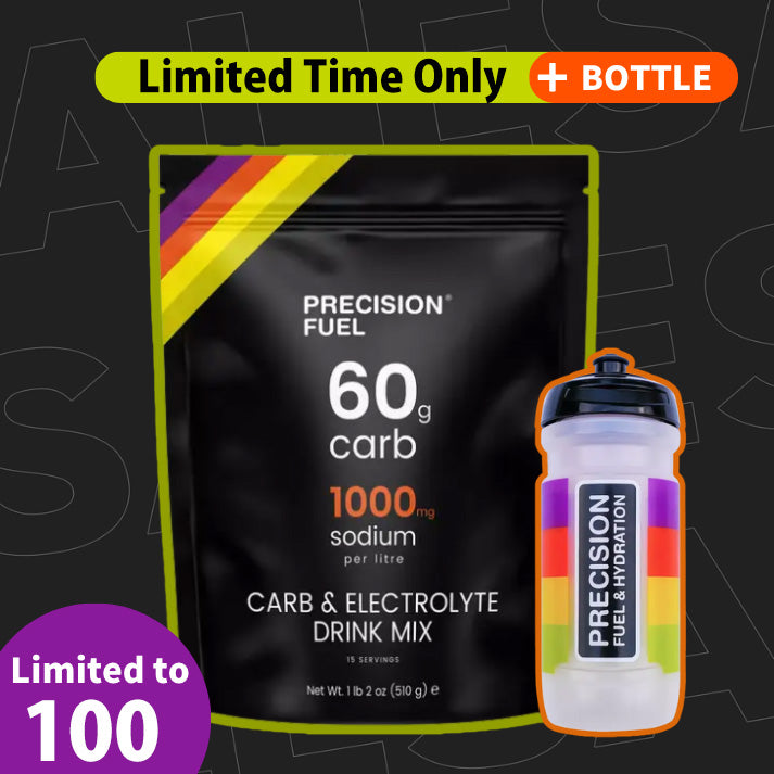 残りわずか！【限定100袋！ボトル付き】カーボ＆電解質ドリンクミックス（1袋/510g）